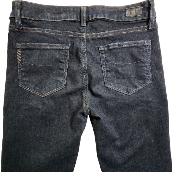 Paige Skyline Skinny Jeans Size 27 Dark Wash Womens Stretch Denim - Picture 1 of 16